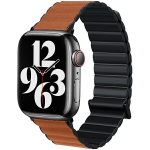 Beline Apple Watch rihm Magnetic Pro 38/40/41mm must/pruun karp