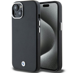 BMW BMHMP15S23PUFWK iPhone 15 / 14 / 13 6.1 "czarny/must allkiri Wrapped Metal MagSafe allkirja jrgi