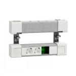 SCHNEIDER ELECTRIC UNICA SYSTEM+ TLAUANIT 4XSCHUKO+USB A/C+RJ45 OPT, VALGE/HULLIS