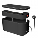 Logilink Kaablikarp koos 5-poolse pistikupesa ribaga USB/Schuko sch