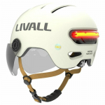 Livall L23 valge kinnitus 58-62cm LED/SOS kaitseprismaga