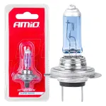 Amio Halogeenl bulb H7 12V/55W Super White 1tk blister