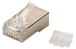 Lanview RJ45 FTP plug Cat6 for AWG 24-26 solid/stranded