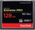 SANDISK SD CompactFlash Card 128GB Extreme Pro
