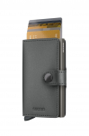 Secrid Miniwallet Matte rahakott, teras (MMS-Steel)