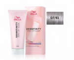Wella Professionals Shinefinity Zero Lift Glaze 07/81 Smoky Opal Juuksevrv Gel 60 ml