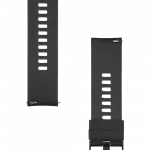 Tactical Quick Release Silicone Band 24mm Black