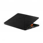 PIPETTO iPad Pro 12.9" (2021) Origami No1 Ksi - Must