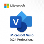 MICROSOFT Visio Professional 2024 kik keeled online toote vti litsents 1 litsentsi alla laaditav ESD NR |