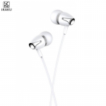 iKaku KSC-466 universaalne kerge HiFi-in-ear krvaklapid, 3,5 mm pistik ja mikrofon, 1,2 m, valge