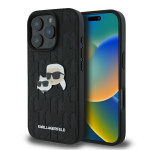 Karl Lagerfeld KLHCP16XPGKLKCPK iPhone 16 Pro Max 6.9" tarny/must karbikindlakaitse Monogram Karl AND Chaoupette Peakiriht