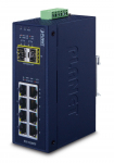 Planet IP30 Industrial 8-P 10/100/100 + 2-P 100/1000X SFP Ethernet