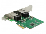 Delock PCI Express karta 2 x Gigabitti LAN