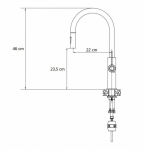 Quadron JENNIFER Q LINE SLIM 3623510_PVDG1, gold