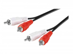 Goobay goobay AVK 128-0050 Audiokabel 50cm Sort