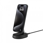 BELKIN BoostCharge Pro Smartphone Black AC juhtmeta laadija Kiirlaadimine Siseruumides