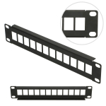 Extralink 12 Port 10" | Patchpanel | Modulaarne, 12 porti
