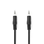Nedis Stereo audikaabel 3,5 mm isas - 3,5 mm isas 5,0 m must