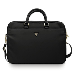 GUESS Torba GUCB15NTMLBK 16" tarny / must nailon kolmnurk logo