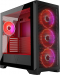MODECOM Voltsi Expanse T Apex ARGB kast must (AT-EXPANSE-TG-10-000000-0002)