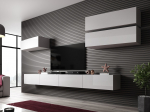 Cama MEBLE Cama Elutoa kapikomplekt VIGO SLANT 4 valge/valge likega