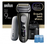 BRAUN Seeria 9 Pro+ 9675cc fooliumennakajaga ajaja Hall, Hbemata