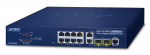 Planet 8-Port 10/100TX 802.3at High Power POE + 2-Port Gigabit