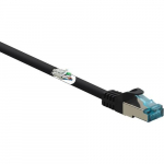 Renkforce RF-5043936 vrgukaabel Must 15 m Cat6a S/FTP (S-STP)