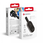 Powerbank Apple Watch'i jaoks Forcell F-Energy Mini Power Watch 1A 2,5W 1200 mAh must
