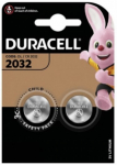 Duracell Typ 2032 Lithium Knopfbatterie (schwarz, 2er Pack)