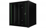 Lanview 19"" 12U Rack Wall Mount 600 x 560 x 645mm - Black