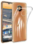 Fusion Accessories Fusion Ultra tagakinnitus 1 mm kaitsev silikoonkinnitus Nokia 5.3 jaoks lipaistev