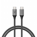 Orico 100W USB-C USB-C laadimiskaabel (must)