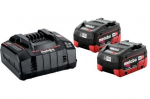 METABO.BATTERY 18V 5,5Ah LIHD x2+LAADIMA SEADE. ASC 145