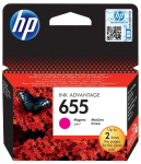 HP No.655 CZ111AE#BHK Magenta