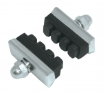 FORCE U-kujulised piduriklotsid Classic 35mm must/hbe 11646