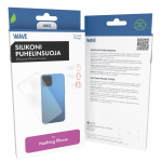 Wave Silikoonist kaitse, Nothing Phone (3a) Pro, lbipaistev (-SC-NP-3AP-TP)