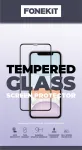 MyFoneKit FoneKit tieliku katvusega karastatud klaas, iPhone 13 Pro, must (IP 13 Pro 2.5D tielik)