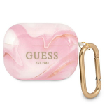 GUESS GUAPUNMP AirPods Pro katte roosa marmorikollektsioon