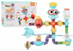 LEAN Toys Interactive Educational Water Toy for Bathing, Planet Man