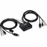 TRENDNET KVM Switch Kit 2-port 4K DisplayPort