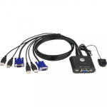 ATEN 2-portne KVM-kaabli lliti, VGA ja USB-hendustega (CS22U)