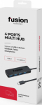 Fusion Accessories 4-ports Multi Hub USB-C (EU Blister)