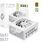 Gamemax PSU | GS 650G WH | 650 W | SFX | Tismoduleeriv | Valge