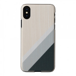 MAN AND WOOD SmartPhone case iPhone X/XS gray suit black