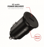 SWISSTEN Swissten 45W PD Metal Car Charger Adapter USB-C