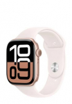 APPLE Watch Series 10 GPS + Cellular Rose Gold Aluminium, Light Blush Sport Band M/L, MWY73QF/A, 46mm