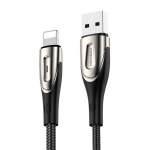 Joyroom USB-kaabel Lightning Sharp S-M411 2,4A, 3m (must) jaoks
