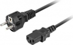 LANBERG Toojakaabel CEE 7/7 - C13 1,8 m must