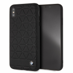 BMW Etui kvakott BMHCI65HEXBK iPhone Xs Max tarna/must kuusnurkne